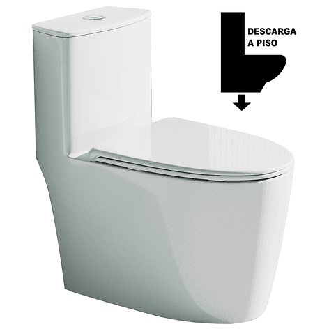 WC One Piece Joytek Demarks 2048 Descarga a Piso 30 cm 1