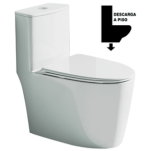 WC One Piece Joytek Demarks 2048 Descarga a Piso 30 cm