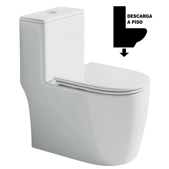 WC One Piece Joytek Demarks 2011 Descarga a Piso 30 cm 1