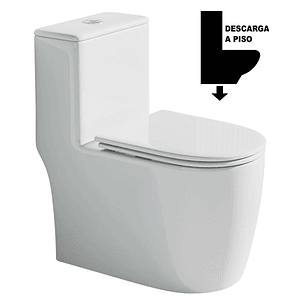 WC One Piece Joytek Demarks 2011 Descarga a Piso 30 cm