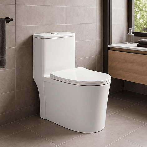 WC One Piece Joytek Demarks 2058 Descarga a Piso 30 cm 2