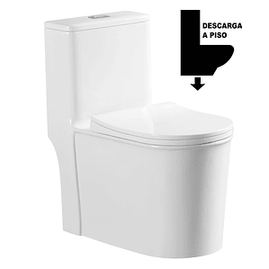 WC One Piece Joytek Demarks 2058 Descarga a Piso 30 cm
