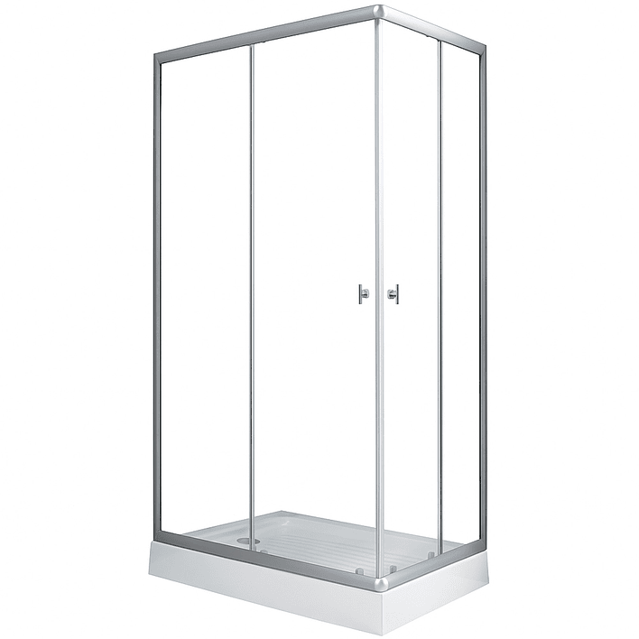 Shower Rectangular Lens Vidrios Transparentes 120x80cm (Incluye Receptáculo) 5