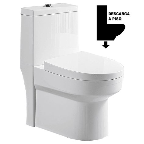 WC One Piece Joytek Millenium 8019 Descarga a Piso 30 cm 1