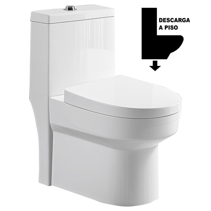 WC One Piece Joytek Millenium 8019 Descarga a Piso 30 cm 1