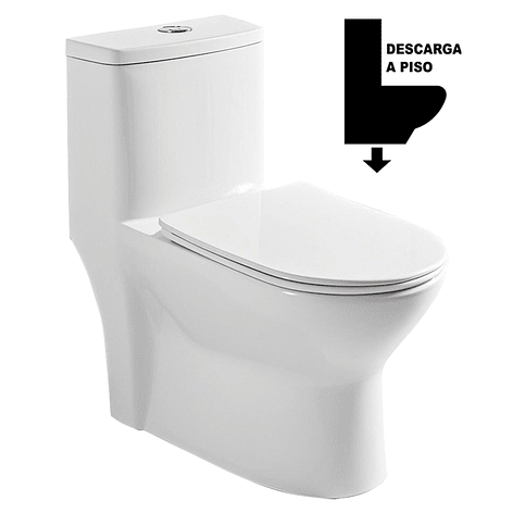 WC One Piece Joytek Millenium 8018 Descarga a Piso 30 cm 1