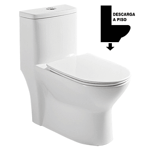 WC One Piece Joytek Millenium 8018 Descarga a Piso 30 cm