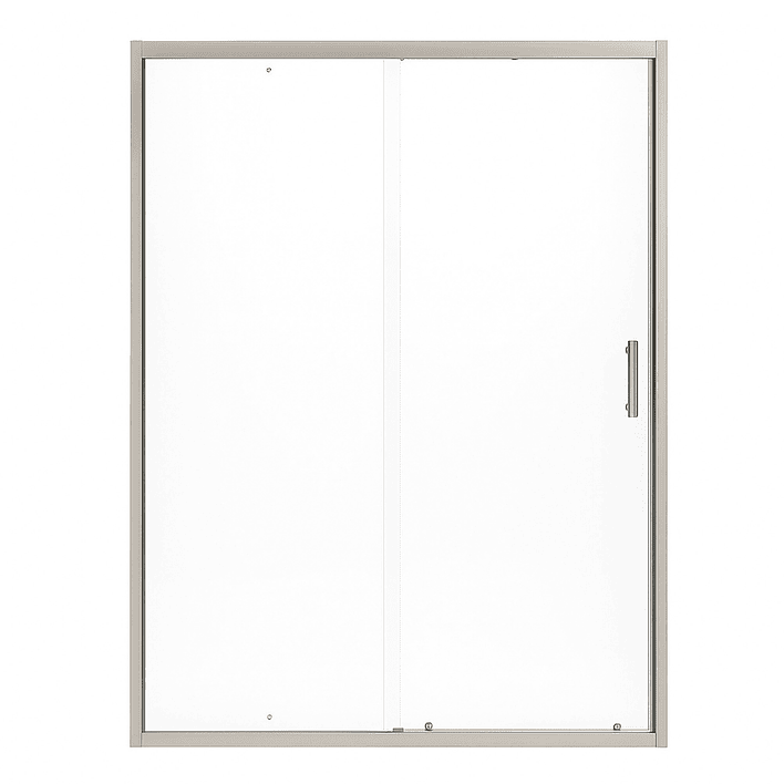 Mampara Ajustable de Ducha LENS 120-140 cm Transparente/Cromado 3