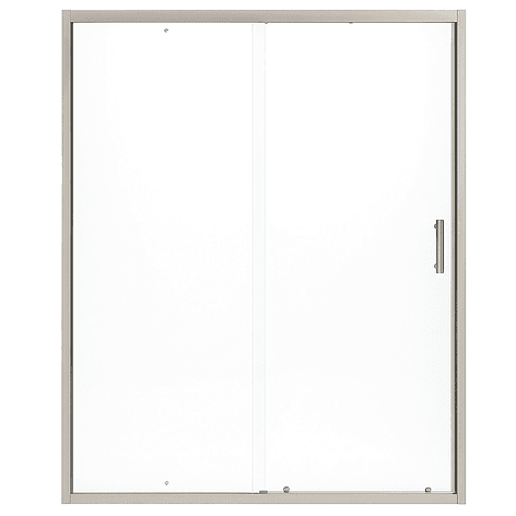 Mampara Ajustable de Ducha LENS 160-180 cm Transparente/Cromado 2