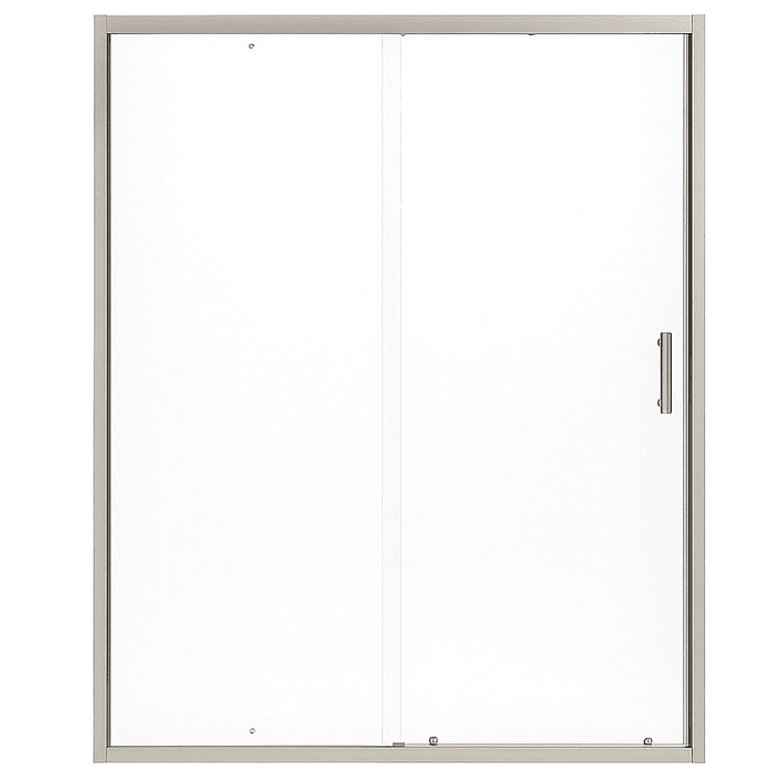 Mampara Ajustable de Ducha LENS 160-180 cm Transparente/Cromado 2