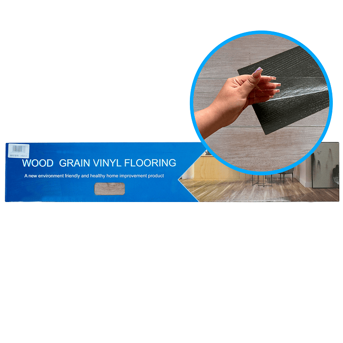 Piso Vinílico Rectangular Autoadhesivo 013 Cubre 5 m2 (Caja 36 Uni 91x15 cm - 1.5 mm) 1