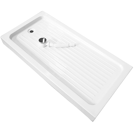 Receptáculo para Ducha Rectangular Joytek 160x70x13 cm 1