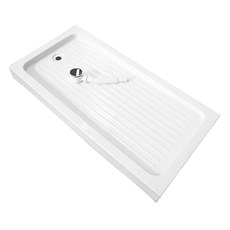 Receptáculo para Ducha Rectangular Joytek 140x80x13 cm 1