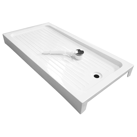 Receptáculo para Ducha Rectangular Joytek 140x80x13 cm 3