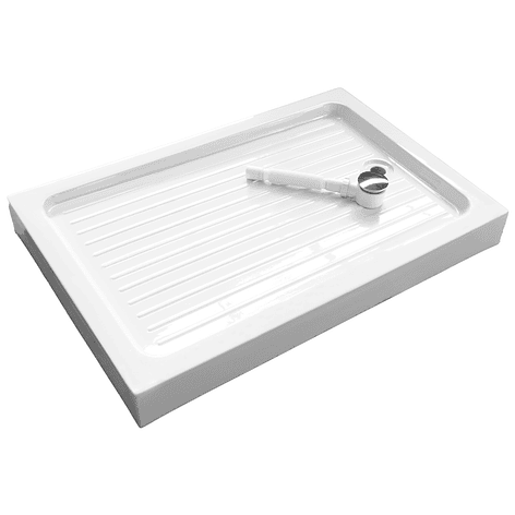 Receptáculo para Ducha Rectangular Joytek 120x80x13 cm 3