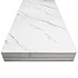 Plancha Decorativa PVC UV Blanco Mármol Carrara 244x122 cm / 2.5mm (Despachos sólo a RM)