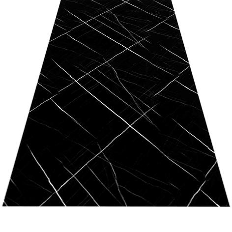 Plancha Decorativa PVC UV Negro Mármol Raize 244x122 cm / 2.5mm (Despachos sólo a RM) 3