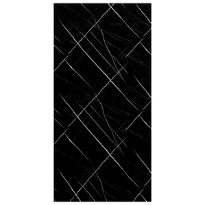 Plancha Decorativa PVC UV Negro Mármol Raize 244x122 cm / 2.5mm (Despachos sólo a RM)