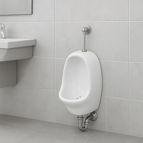 Urinario Joytek Modern 021 Instalación a muro 37 × 27 × 21 cm 3