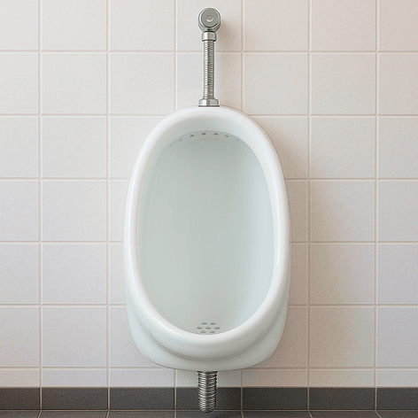 Urinario Joytek Modern 021 Instalación a muro 37 × 27 × 21 cm 5