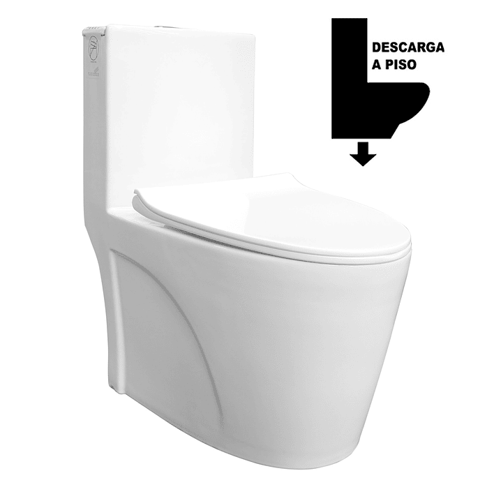 WC One Piece Joytek Demarks 2032 Descarga a Piso 30 cm 1