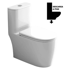 WC One Piece Joytek Demarks 2047 Descarga a Piso 30 cm