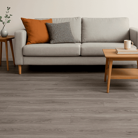 Piso Flotante Titanium Resistente al Agua 122x20 cm | 8 mm | 2.44 m2 (1 Caja 10 Uni) 2