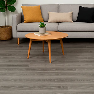 Piso Flotante Roble Gris Resistente al Agua 122x20 cm | 8 mm | 2.47 m2 (1 Caja 10 Uni)