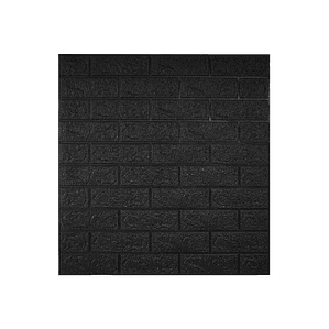 Lámina Papel Mural 3d Autoadhesivas 77x70cm Black (1 Unidad)