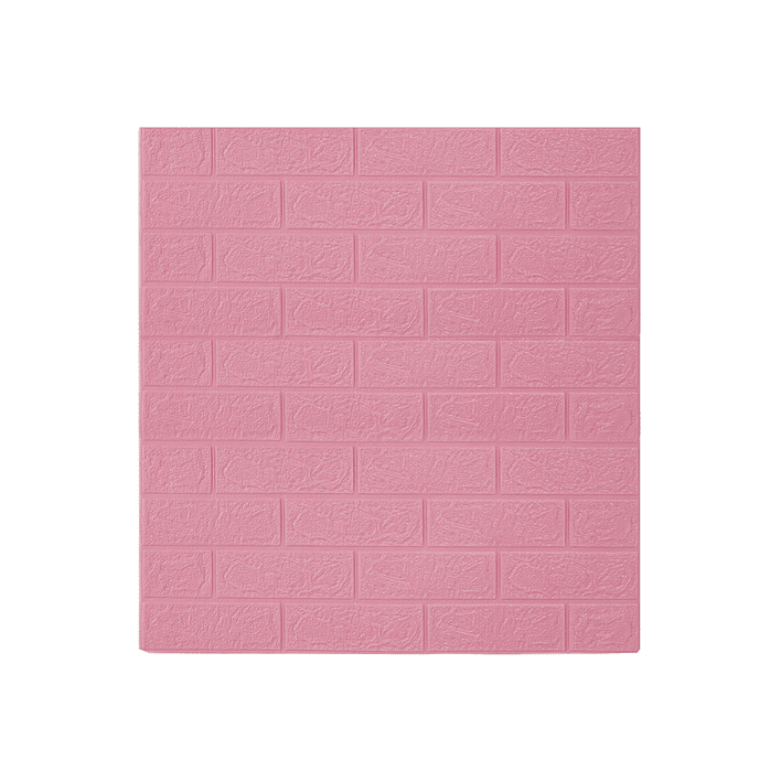 Lámina Papel Mural 3d Autoadhesivas 77x70cm Rosado (1 Unidad) 1
