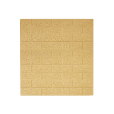 Lámina Papel Mural 3d Autoadhesivas 77x70cm Amarillo (1 Unidad) 1