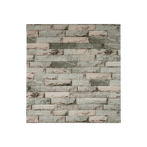 Lámina Papel Mural 3d Autoadhesivas 77x70cm Piedra Clara (1 Unidad)
