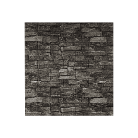 Lámina Papel Mural 3d Autoadhesivas 77x70cm Piedra Oscura (1 Unidad) 1
