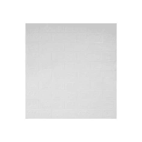 Lámina Papel Mural 3d Autoadhesivas 77x70cm Blanco (1 Unidad) 1