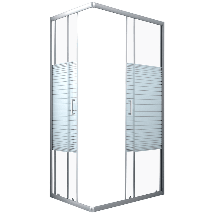 Shower Rectangular Strava Blanco 120x80cm (Sin Receptáculo) 2