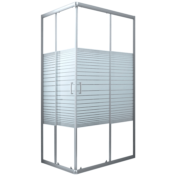 Shower Rectangular Strava Blanco 120x80cm (Sin Receptáculo) 1