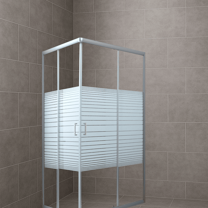 Shower Rectangular Strava Blanco 120x80cm (Sin Receptáculo) 4