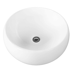 Lavamanos Redondo Sobreponer Joytek 822 Blanco | 40x16 cm