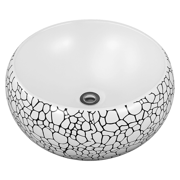 Lavamanos Redondo Sobreponer Joytek 822 Guijarros | 40x16 cm 1