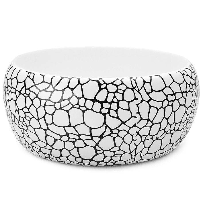 Lavamanos Redondo Sobreponer Joytek 822 Guijarros | 40x16 cm 5