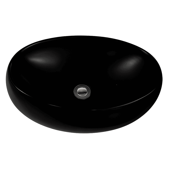 Lavamanos Ovalado Sobreponer Joytek 880 Negro | 48x34x15 cm 3