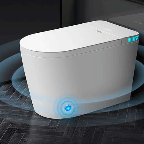 WC Inodoro Inteligente Joytek Apertura/Cierre Automático - Descarga a Piso 30 cm 6