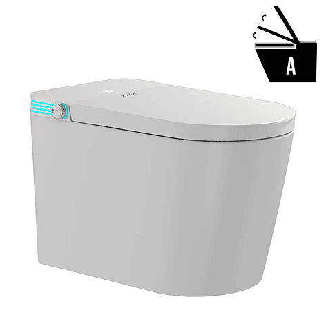 WC Inodoro Inteligente Joytek Apertura/Cierre Automático - Descarga a Piso 30 cm 1