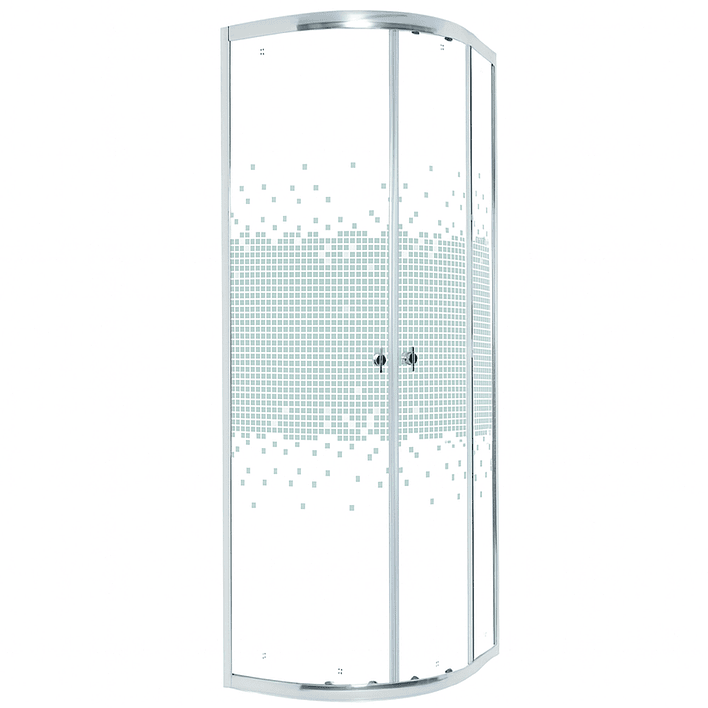 Shower Door Curvo 70x70x185 cm 5mm (Sin Receptáculo) 2