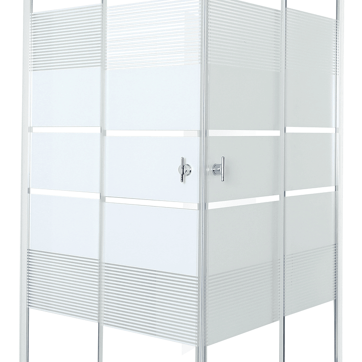 Shower Door Joytek Style Recto Blanco 80x80x180 cm (Sin Receptáculo) 2