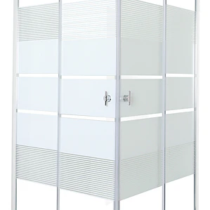 Shower Door Joytek Style Recto Blanco 80x80x185 cm (Sin Receptáculo)