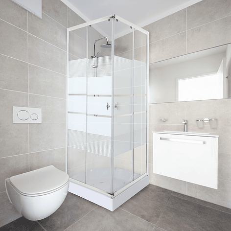 Shower Door Joytek Style Recto Blanco 80x80x180 cm (Sin Receptáculo) 4