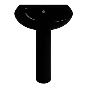 Lavamanos de Pedestal Joytek LP3004 Color Negro | 86x52,5x43,5 cm