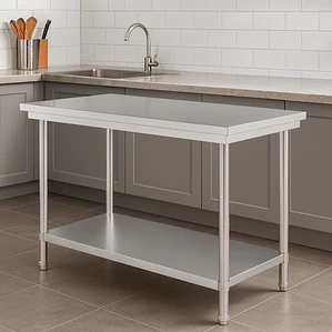 Mesón de Cocina Joytek Acero Inoxidable 120x60x85 cm