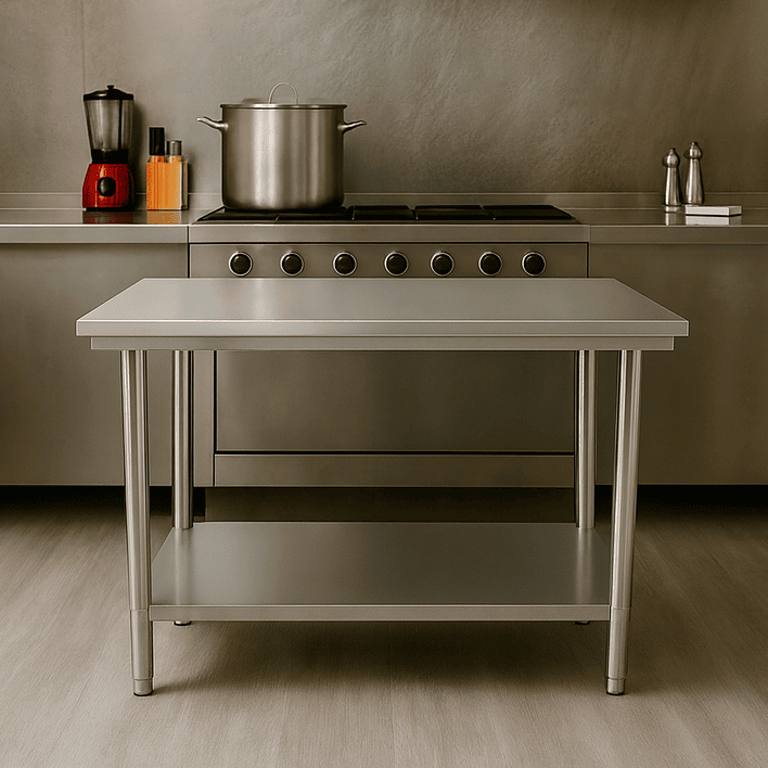 Mesón de Cocina Joytek Acero Inoxidable 120x60x85 cm 3